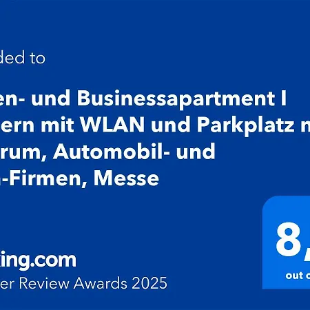 Ferien- Und Businessapartment I Modern Mit Wlan Und Parkplatz Nahe Zentrum, Automobil- Und Tech-firmen, Messe Appartamento Renningen